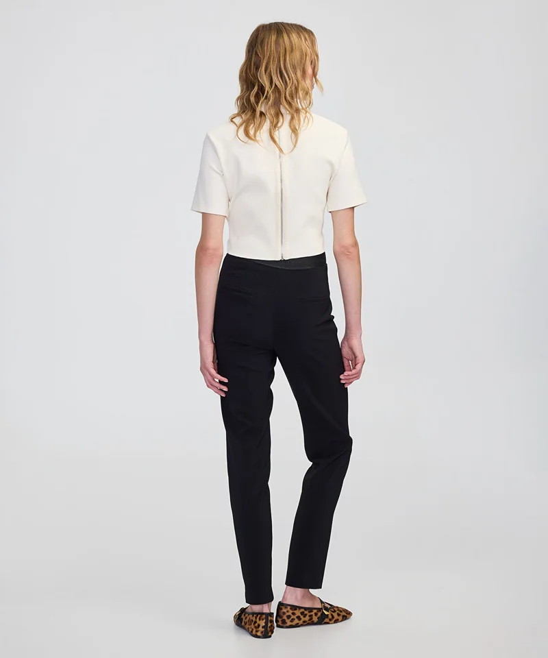 Ipekyol  Metallic Stripe Skinny Trousers for Women | Best Price UAE