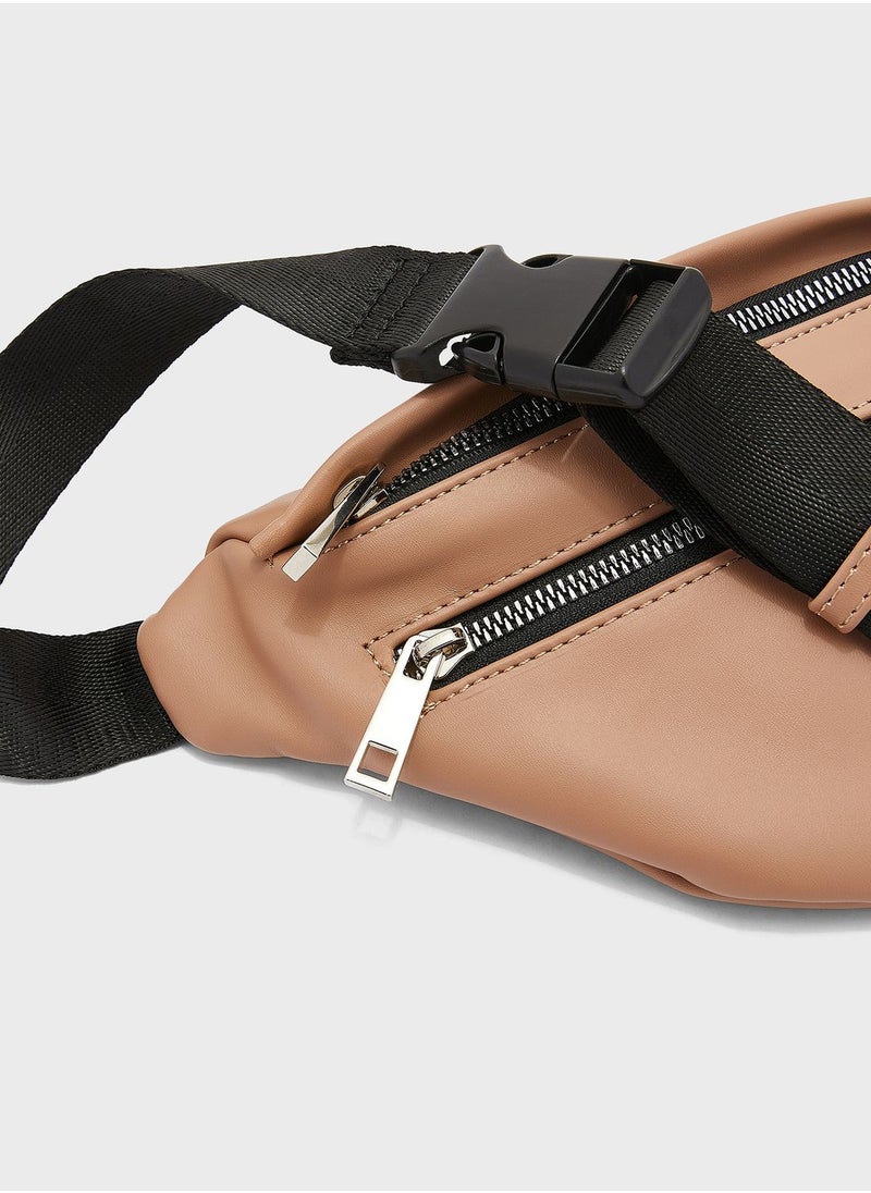 LABEL RAIL - Faux Leather Waistpack Light - Image 1