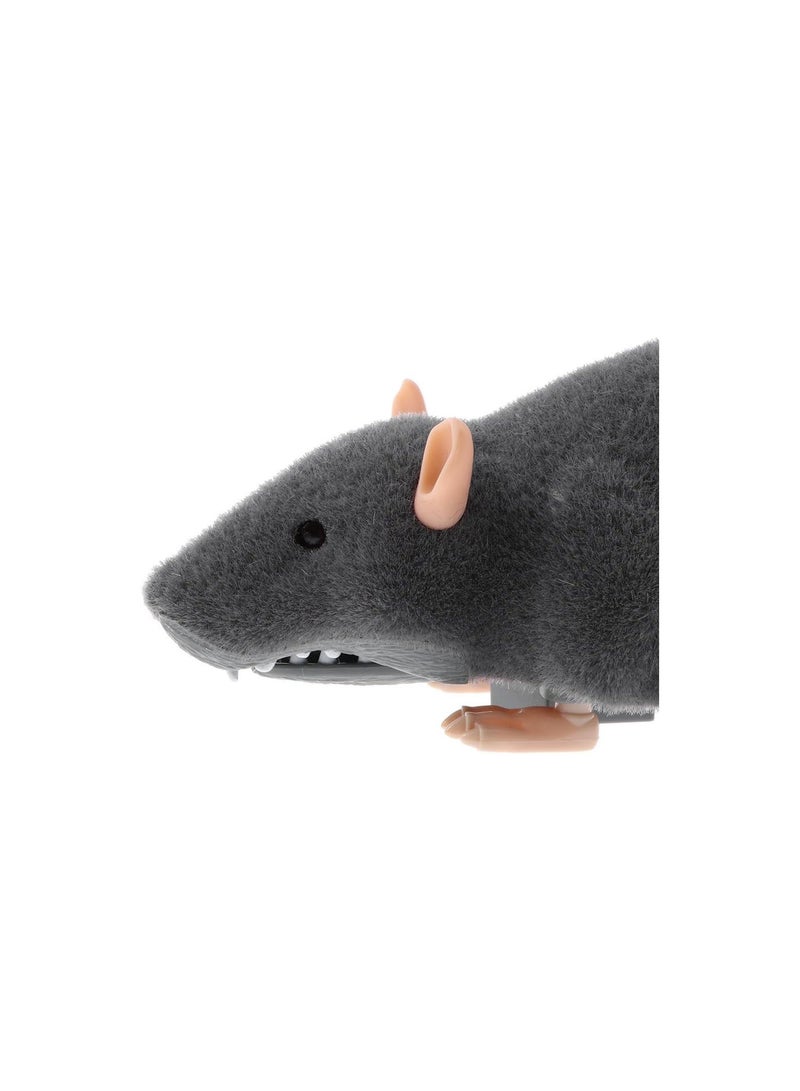 GGOOT Electronic Remote Control Rat Plush Mouse Toy for Cat Dog, Novelty Gifts for Kids Children, Grey - Image 4
