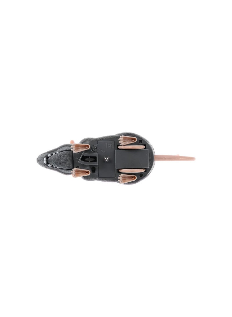 GGOOT Electronic Remote Control Rat Plush Mouse Toy for Cat Dog, Novelty Gifts for Kids Children, Grey - Image 5