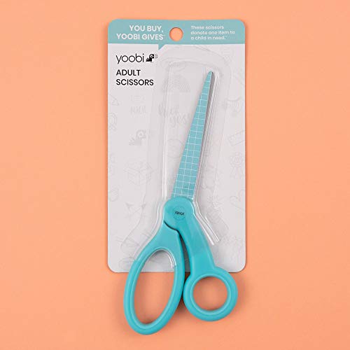 Yoobi | Scissors | Adult with Grid Blade | Mint - Image 4