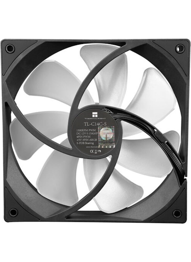 Thermalright TL-C14C-S Argb 120MM Black Case Fan  - Image 2