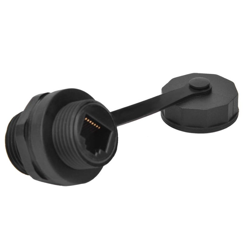 IP67 مقاوم للماء RJ45 موصل أنثى CAT5 CAT6 مقبس كابل الشبكة النواة 1 القشرة - Image 2