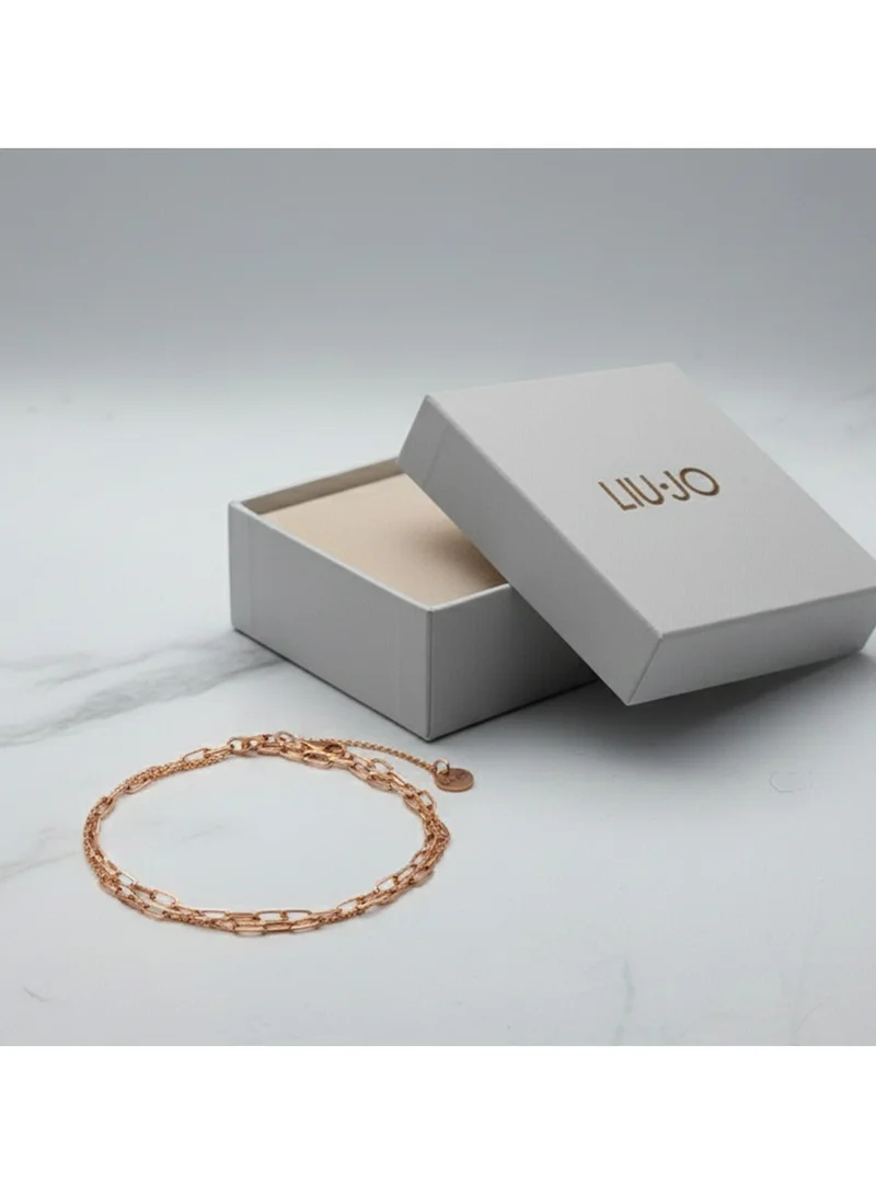 Liu Jo  Liu Jo Ivy Rosegold Bracelet - LJ2367 for Women | Best Price UAE