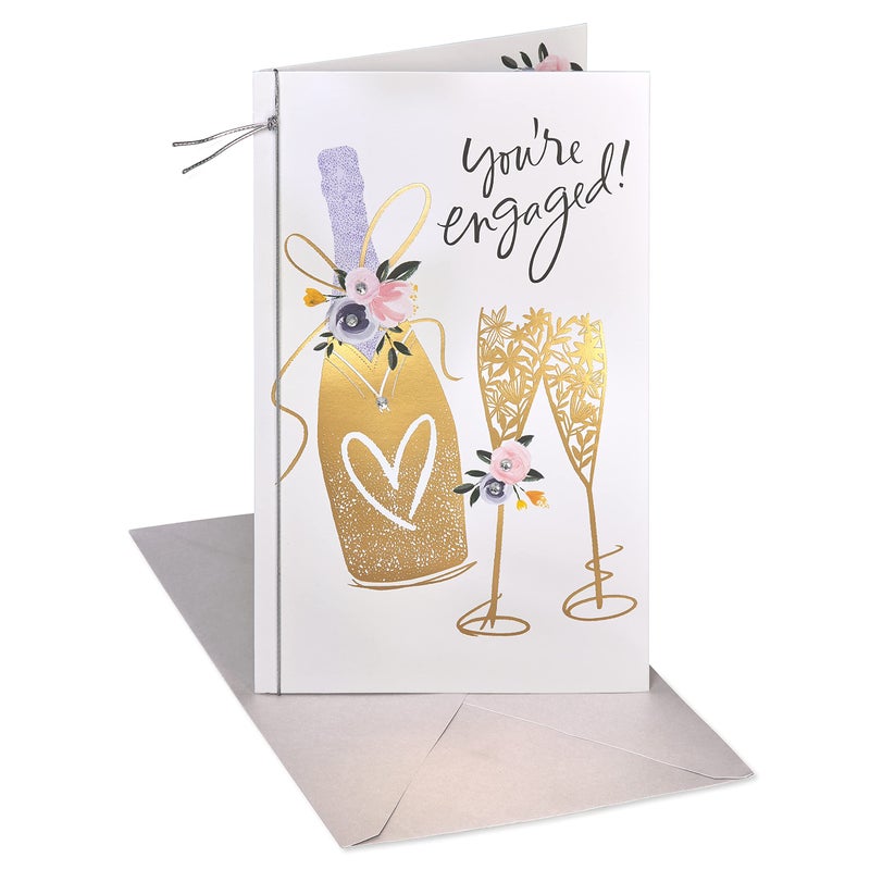 American Greetings Engagement Card (Happy Ever After) - Image 1