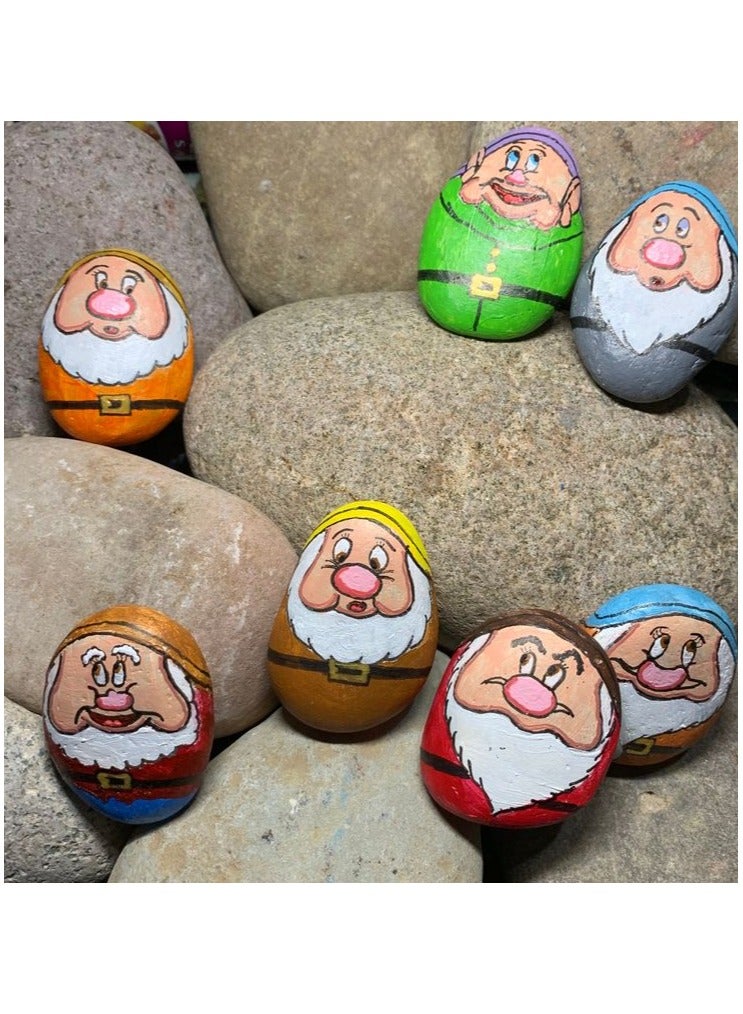 Premium 7-15cm Painting Rocks: Ideal for Creative Painting, DIY Projects, Garden Accents, Kids' Crafts, and One-of-a-Kind Rock Art - Image 3