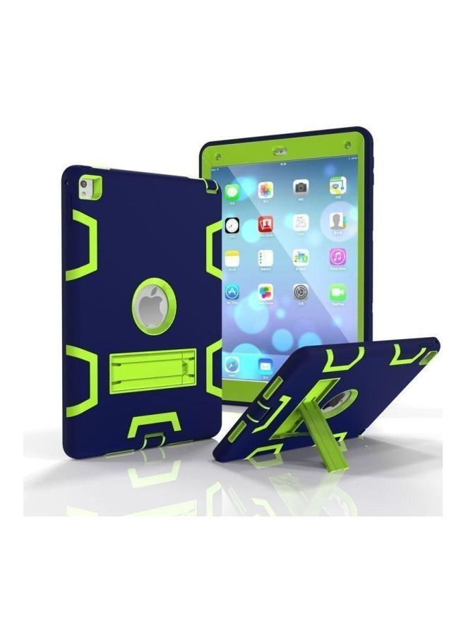NIBEMINENT Hybrid Case Cover With Kickstand For Apple iPad Mini 7.9-Inch Blue/Green  - Image 2