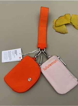 Dual Pouch Wristlet Wallet, Mini Zip-Around Coin Purse with Double Pockets, Compact and Convenient for Organizing Small Essentials On the Go - pzsku/Z0F317F94F5CB78A76D29Z/45/1749711420/437bfe12-ffff-42a5-a716-779b703ef100