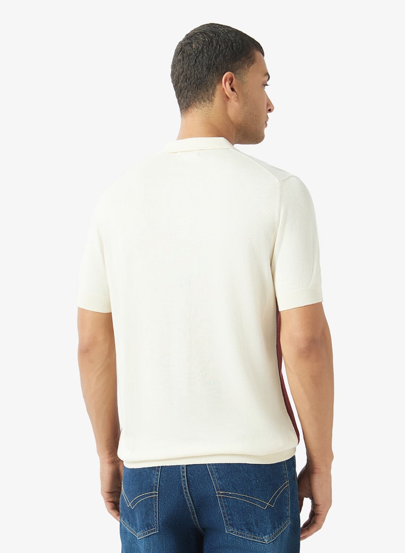 Ben Sherman Color Block Knitted Polo - Image 2
