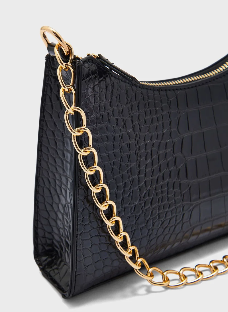 PIECES Pcjulia Croco Crossbody