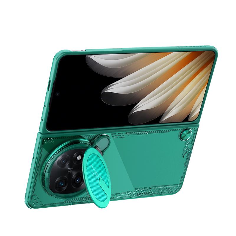 Nillkin For Oppo Find N5 Ice Sky Fold Series Cover Version Phone Case(Green) - Image 4