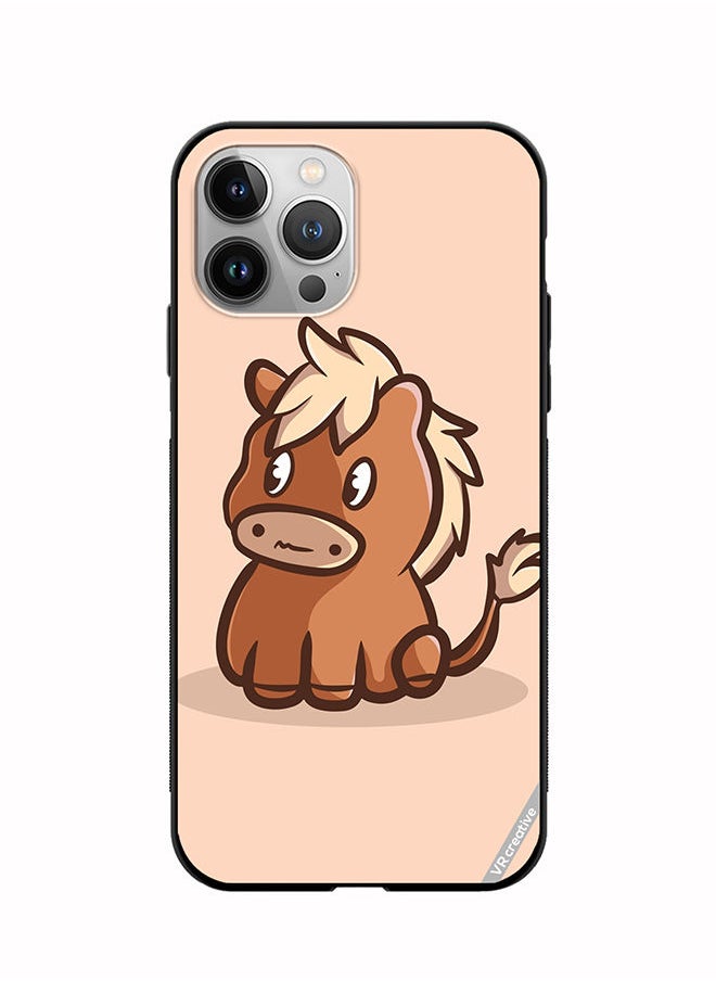 VR CREATIVE Protective Case Cover For Apple iPhone 11 Pro Max Horse Cartoon Design Multicolour  - Image 1