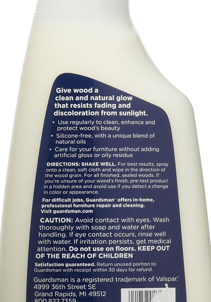 Guardsman Anytime Clean & Polish Lemon Furniture Polish - 16 oz - Image 2