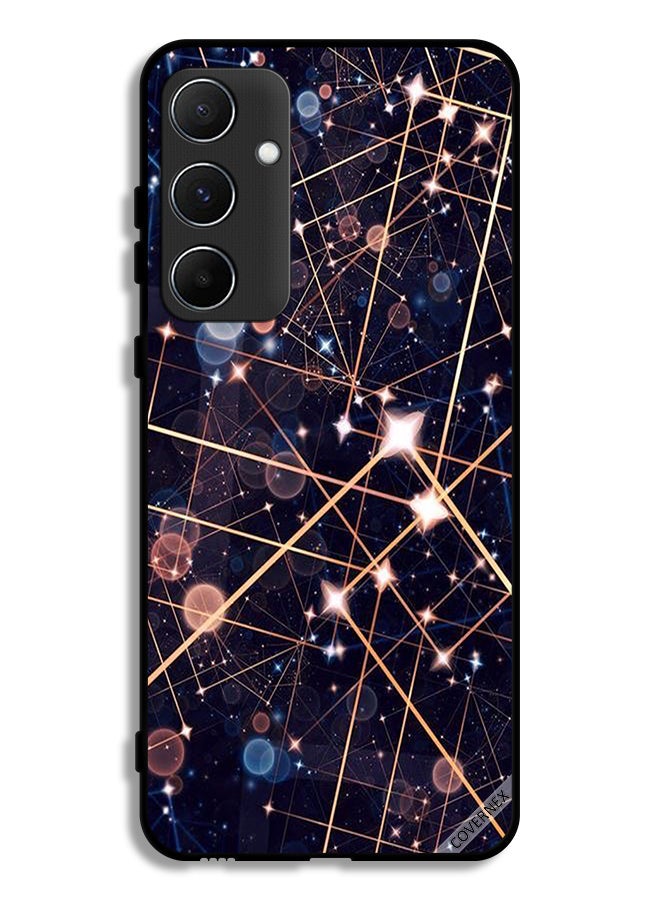 Covernex Samsung Galaxy A55 5G Protective Case Cover Pattern Of Lighting Curves - Image 1