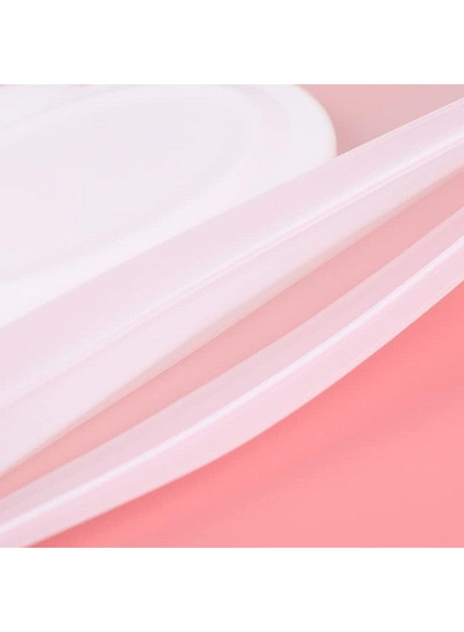 Jinshining 2Pcs White Baby Wipe Case Travel Holder Keeps Wipes Moist Set of Wet Diaper Wipes Holders Cases Portable Travel On The Go Refillable Dispenser Container Waterproof Wipe Container with Sealed Diapering - Image 2