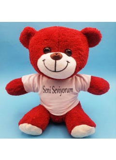 Ema Red Teddy I Love You T-Shirt 