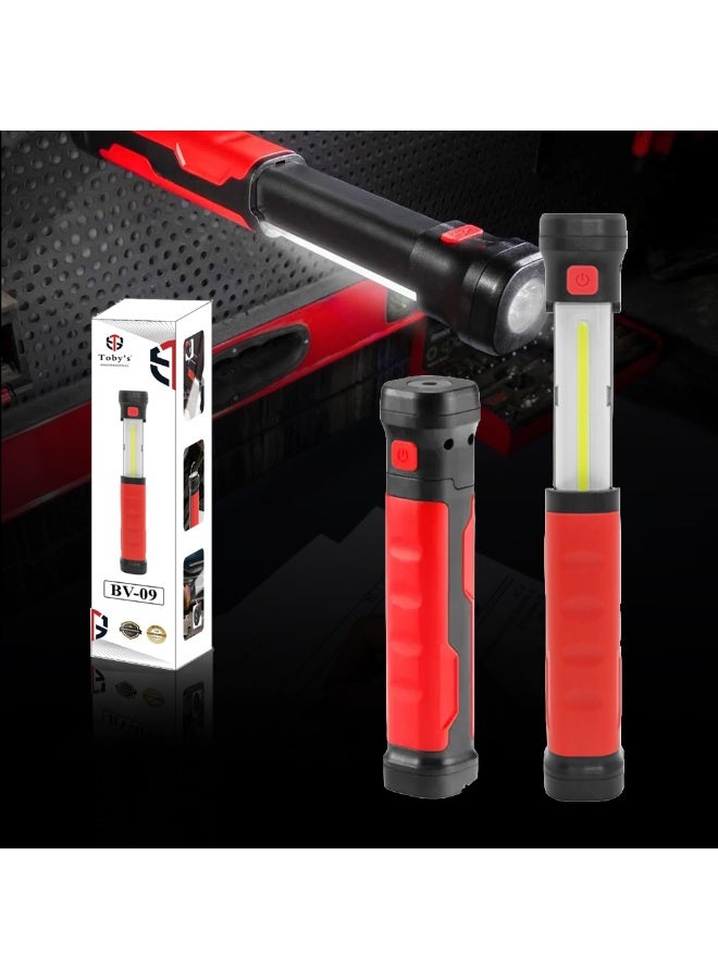 Toby's 440LM LED Work Light, 2000 mAh Rechargeable Work Light for Mechanics with Magnetic Base & Hanging Hook, 2 Lighting Modes, USB C Cable, Ideal Gift for Car Repair, Working - Image 3