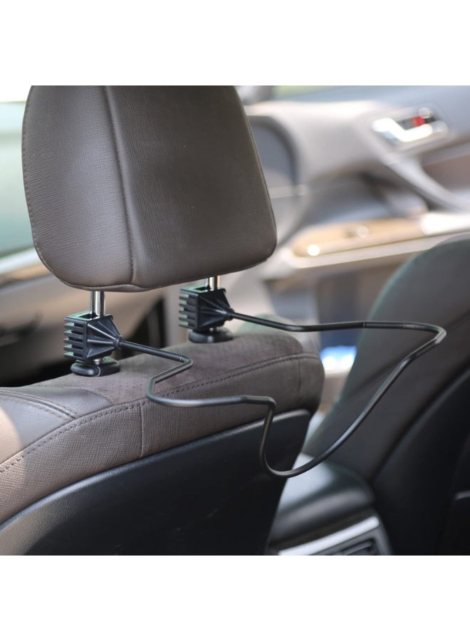 Cowboy Hat Holder Rack for Truck SUV Car (Keep Hat Shape) Car Clothes Hanger Bar Coat Hanger Hard Hat Holder for Truck Seat Car Accessories - Image 4