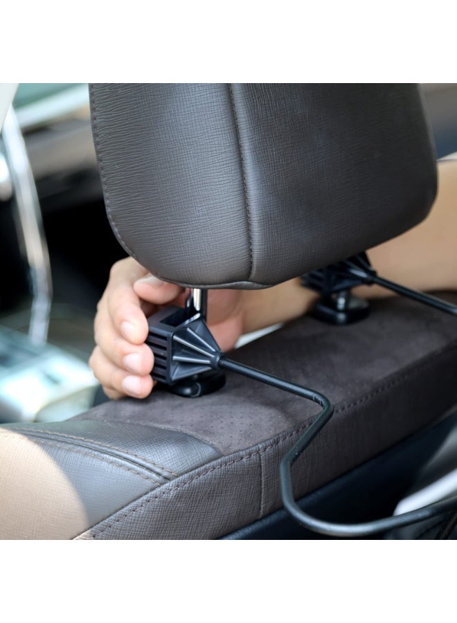 Cowboy Hat Holder Rack for Truck SUV Car (Keep Hat Shape) Car Clothes Hanger Bar Coat Hanger Hard Hat Holder for Truck Seat Car Accessories - Image 3