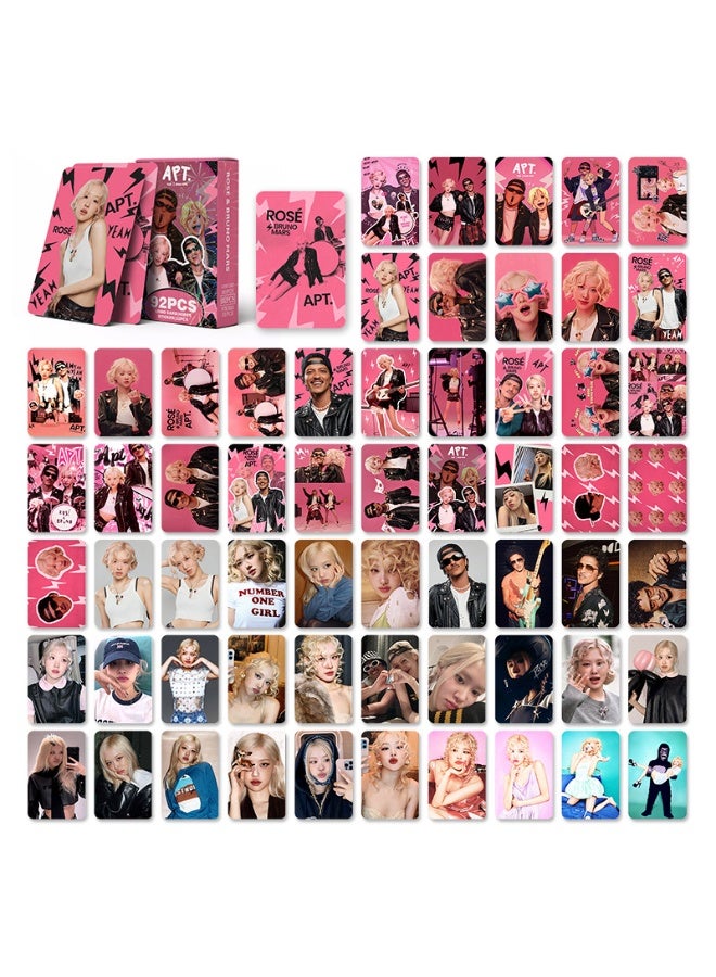 NIBEMINENT 92 Pcs Kpop ROSE APT Lomo Cards Card For Fans Collection Gifts - Image 2