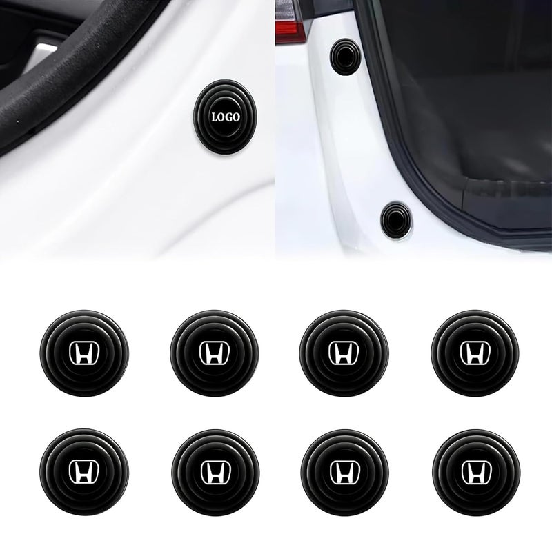 Kidoca Car Shock Absorber Door Guard Protector Rubber Pads & Accessories, Innovative Auto Gadgets Amaze, Elevate, City, Hybrid, WR-V, Jazz, Brio, Civic, Mobilio - Image 1