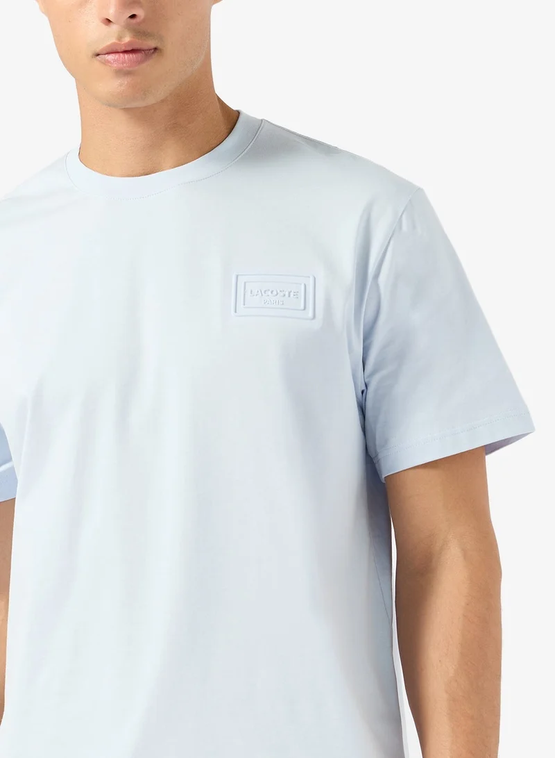 LACOSTE Classic Fit Embossed T-Shirt