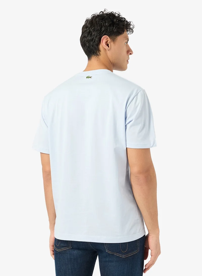LACOSTE Classic Fit Embossed T-Shirt