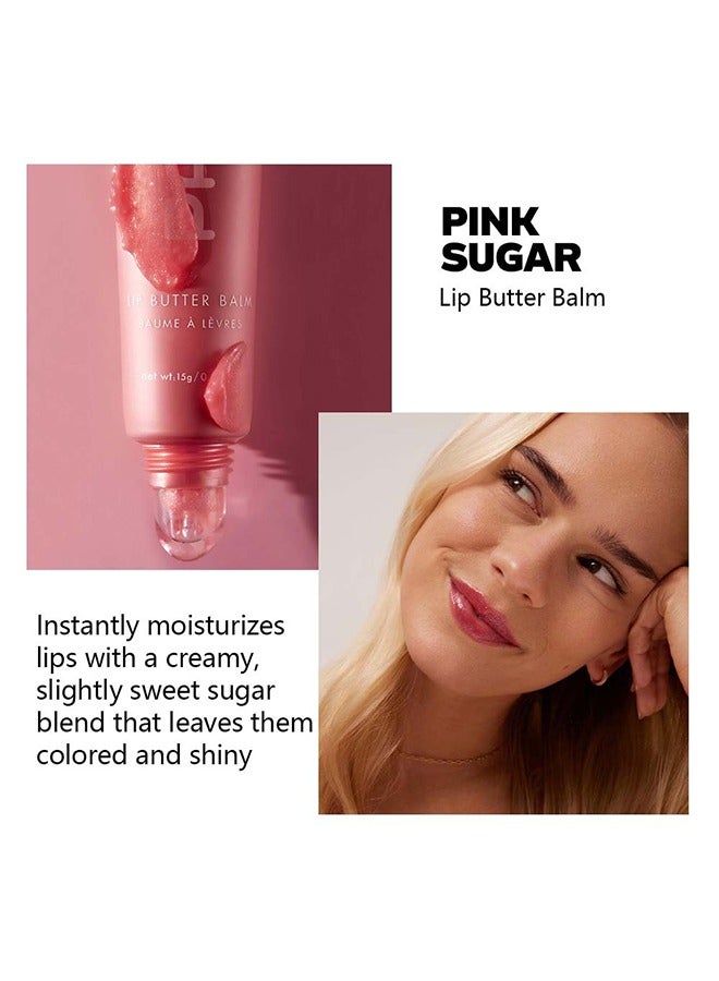 PAGE VINE Lip Butter Balm - Lip Conditioning Lip Mask and Lip Balm for Instant Moisture, Shine and Hydration - Sheer-Tinted, Soothing Lip Care #01 - Image 3