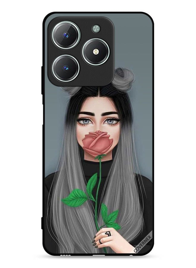 Covernex Realme C61 4G Protective Case Cover Cute Girl Art  - Image 1
