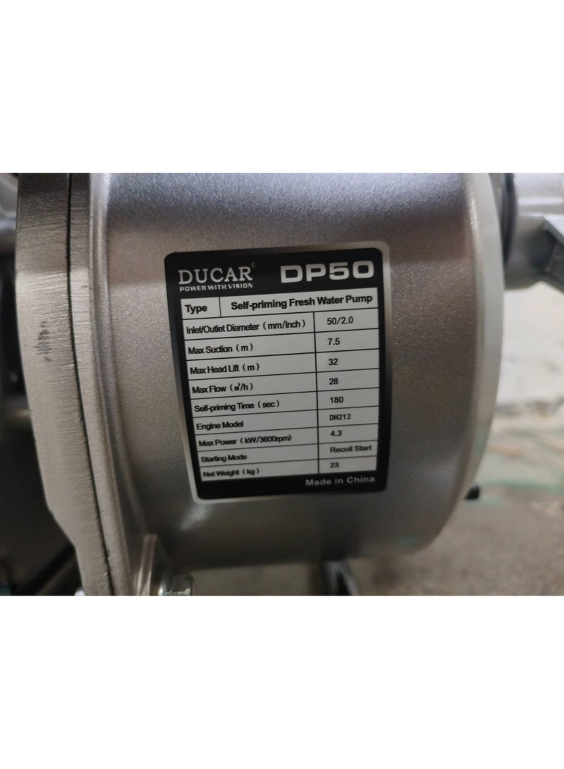 دوكير مضخة ماء تعمل على بنزين 2" - Image 4