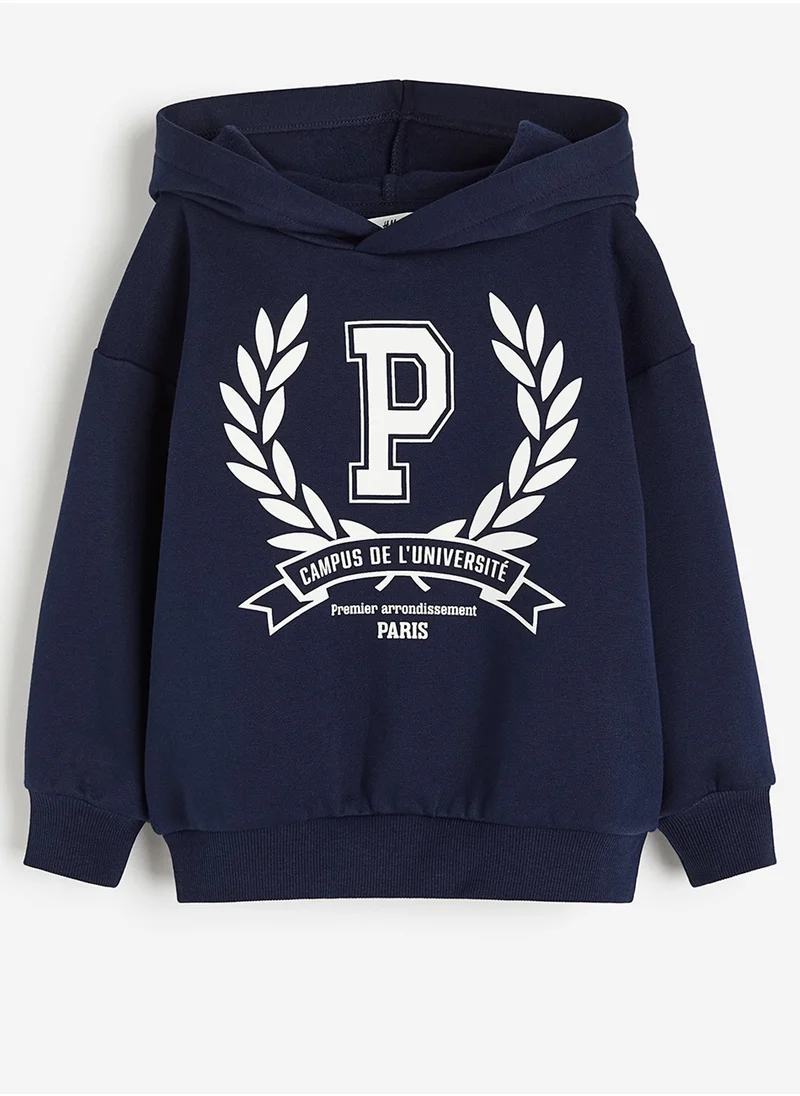 H&M Printed Hoodie