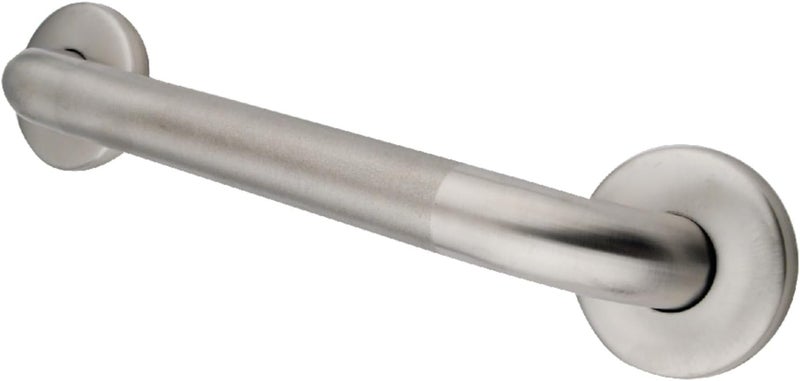 كينغ ستون براس GB1418CT قضيب إمساك من تصميم Trimscape بشفة مخفية محكم متوافق مع ADA بطول 18 بوصة وقطر خارجي 1.25 بوصة، من الفولاذ المقاوم للصدأ - Image 1