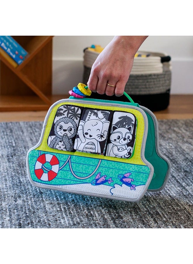 infantino - 2-In-1 Gears In Motion Activity Boat Toy For Baby From 0 Months And Above - Multicolour - Image 1