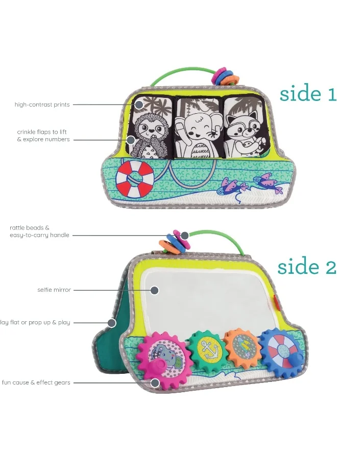 infantino Infantino 2-In-1 Gears In Motion Activity Boat Toy