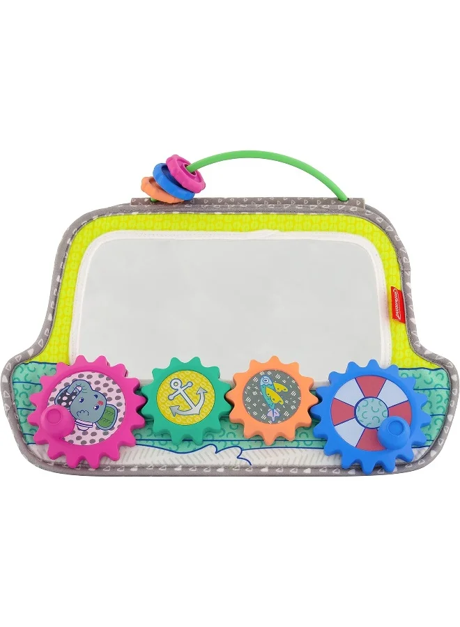 infantino 2-In-1 Gears In Motion Activity Boat Toy For Baby From 0 Months And Above-Multicolor