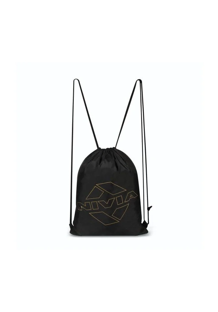 نيفيا Nivia String 2.0 Compact Backpack - Lightweight Drawstring Bag for Men & Women with Ventilated Back