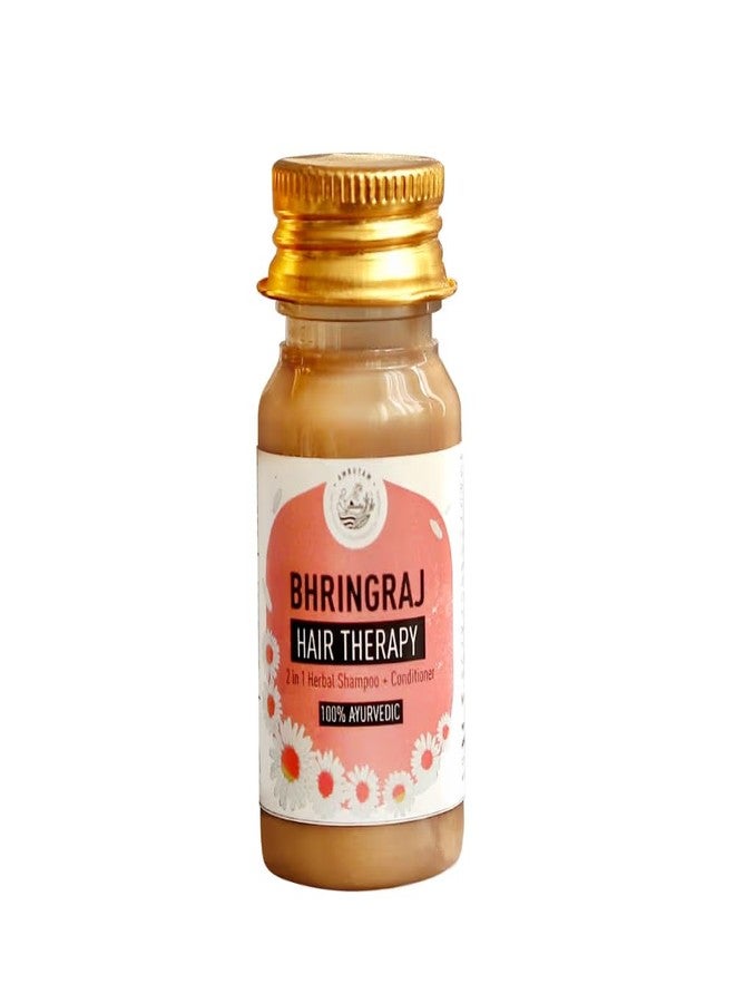 AMRUTAM Bhringraj Hair Therapy- 2 in 1 Herbal Shampoo and Conditioner with Bhringraj, Reetha, Shikakai, Triphala & Brahmi - Image 1