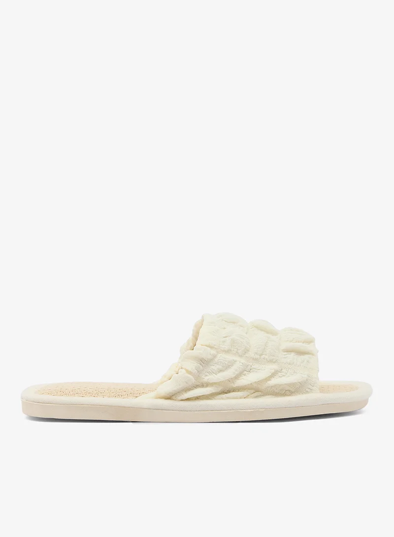 Ginger Quilted Bedroom Slippers