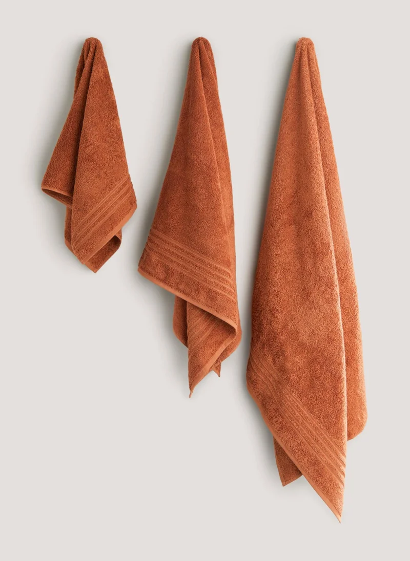 ماتلان Orange 100% Egyptian Cotton Towels