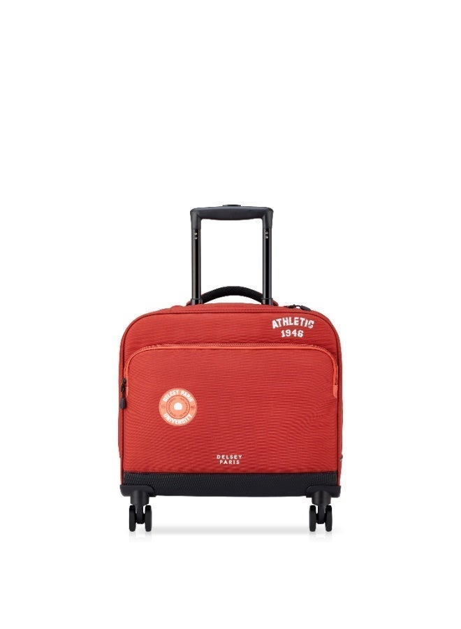 DELSEY ACADEMIE 3-Piece Set 4-Wheels 15.6 Inch Trolley School Bag Coral - Image 5