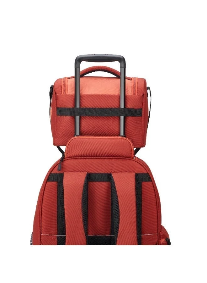 Delsey ACADEMIE 3-Piece Set 4-Wheels 15.6 Inch Trolley School Bag Coral