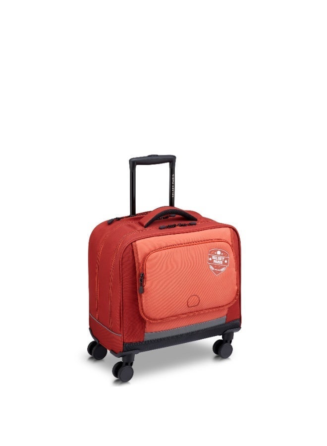 DELSEY ACADEMIE 3-Piece Set 4-Wheels 15.6 Inch Trolley School Bag Coral - Image 3