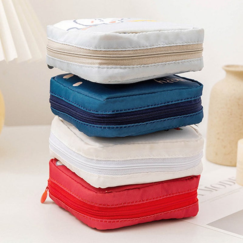 2pcs Portable Menstrual Pad Storage Bags Convenient Napkin Bag - Image 3