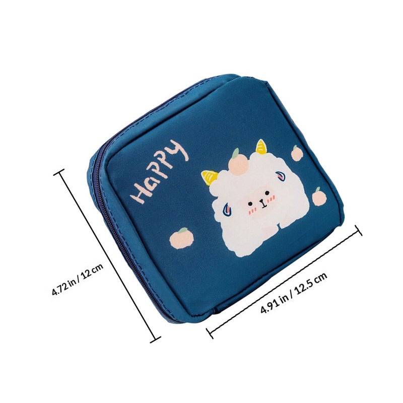 2pcs Portable Menstrual Pad Storage Bags Convenient Napkin Bag - Image 2