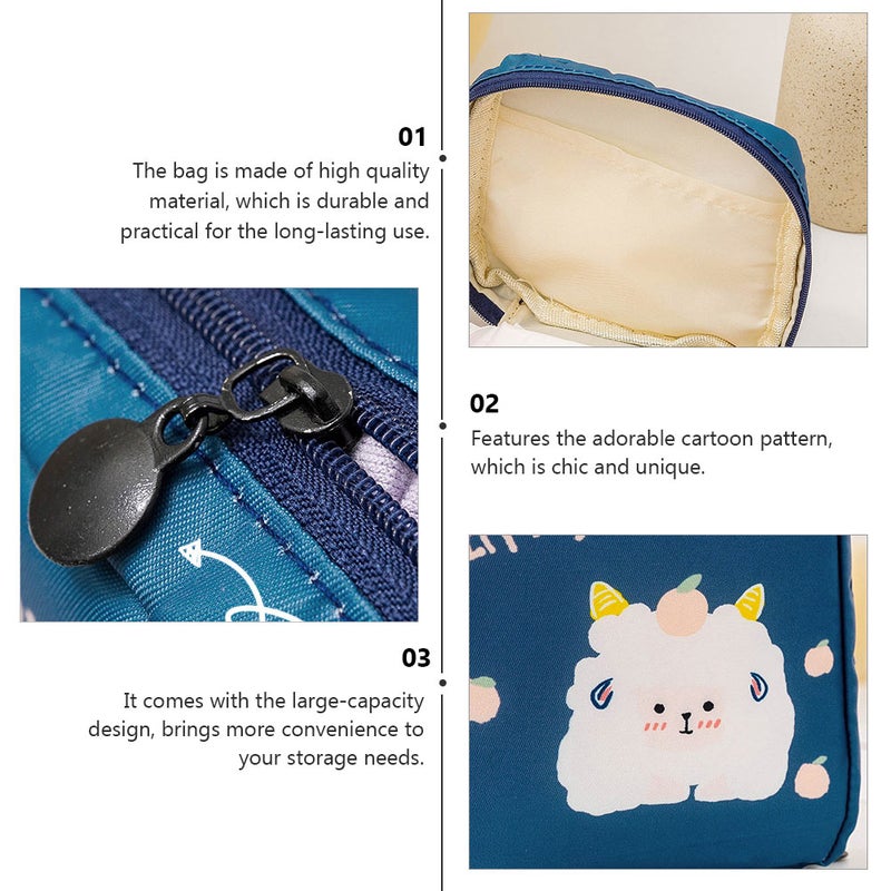 2pcs Portable Menstrual Pad Storage Bags Convenient Napkin Bag - Image 5