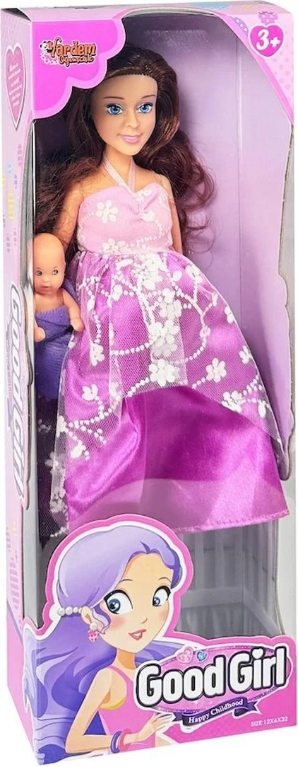 فارديم اوينجاك Vardem Toy WG-115153 Pregnant Baby 29 cm -Vardem