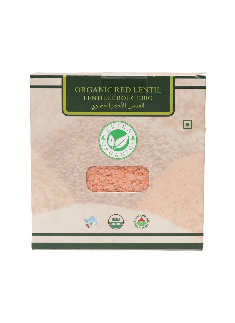 ERIKA ORGANICS Organic Red Lentil - Image 1