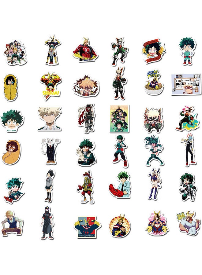 Loquat 100 Pieces Of My Hero Academia Graffiti Stickers 12 x 12 x 1cm - Image 5