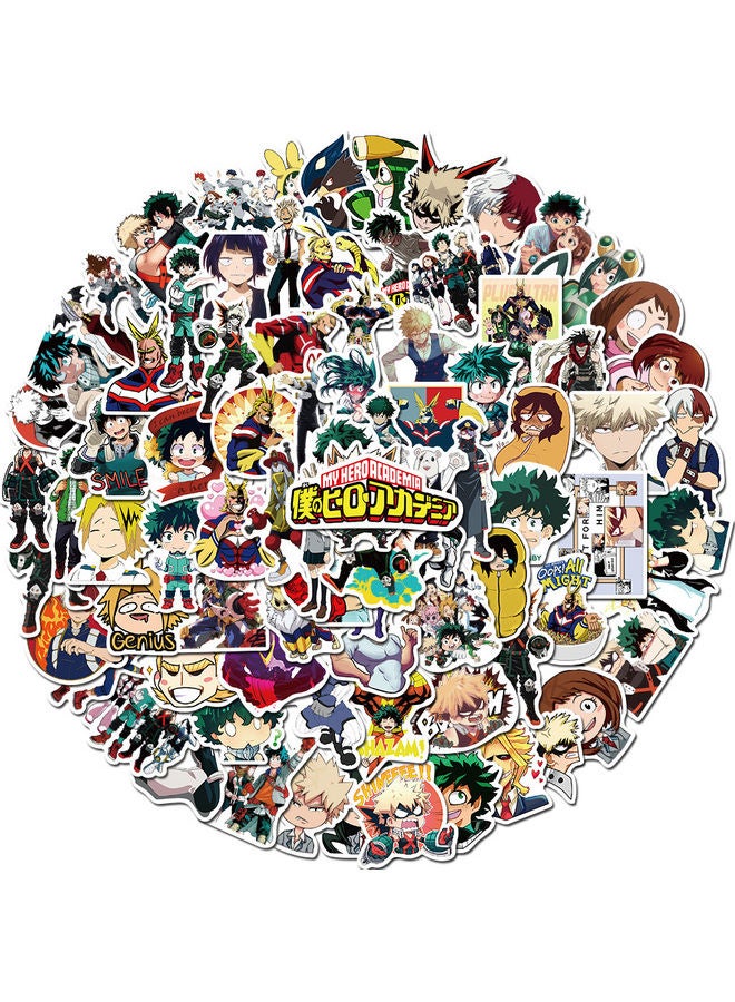 Loquat 100 Pieces Of My Hero Academia Graffiti Stickers 12 x 12 x 1cm - Image 3