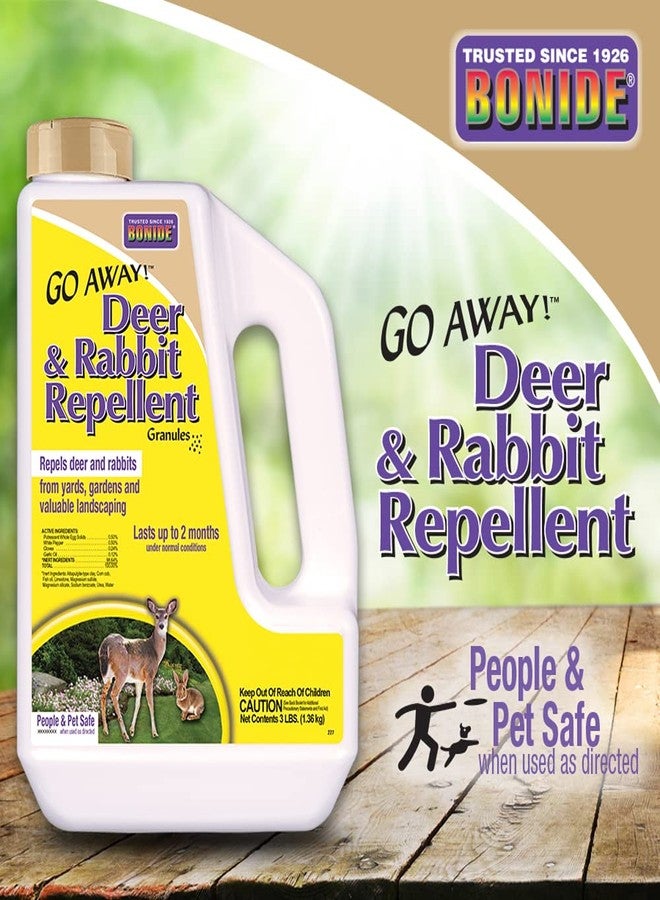Bonide Products Inc. 227 B004UB8JX0 Bonide 3-Pound Go Away Deer and Rabbit Repellent-227, 3 lb, Multicolor - Image 2